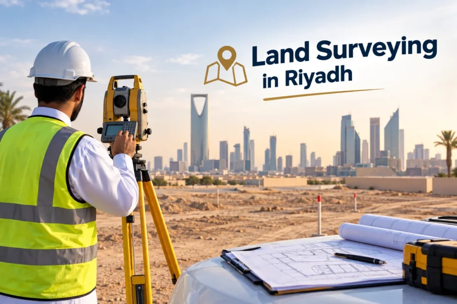 Professional Land Surveying Services in Riyadh: Precision Geodetic Solutions by Madarej